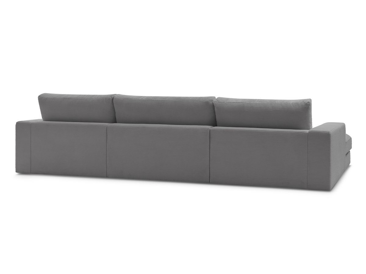 LEONARD vaste compacte panoramische bank in corduroy