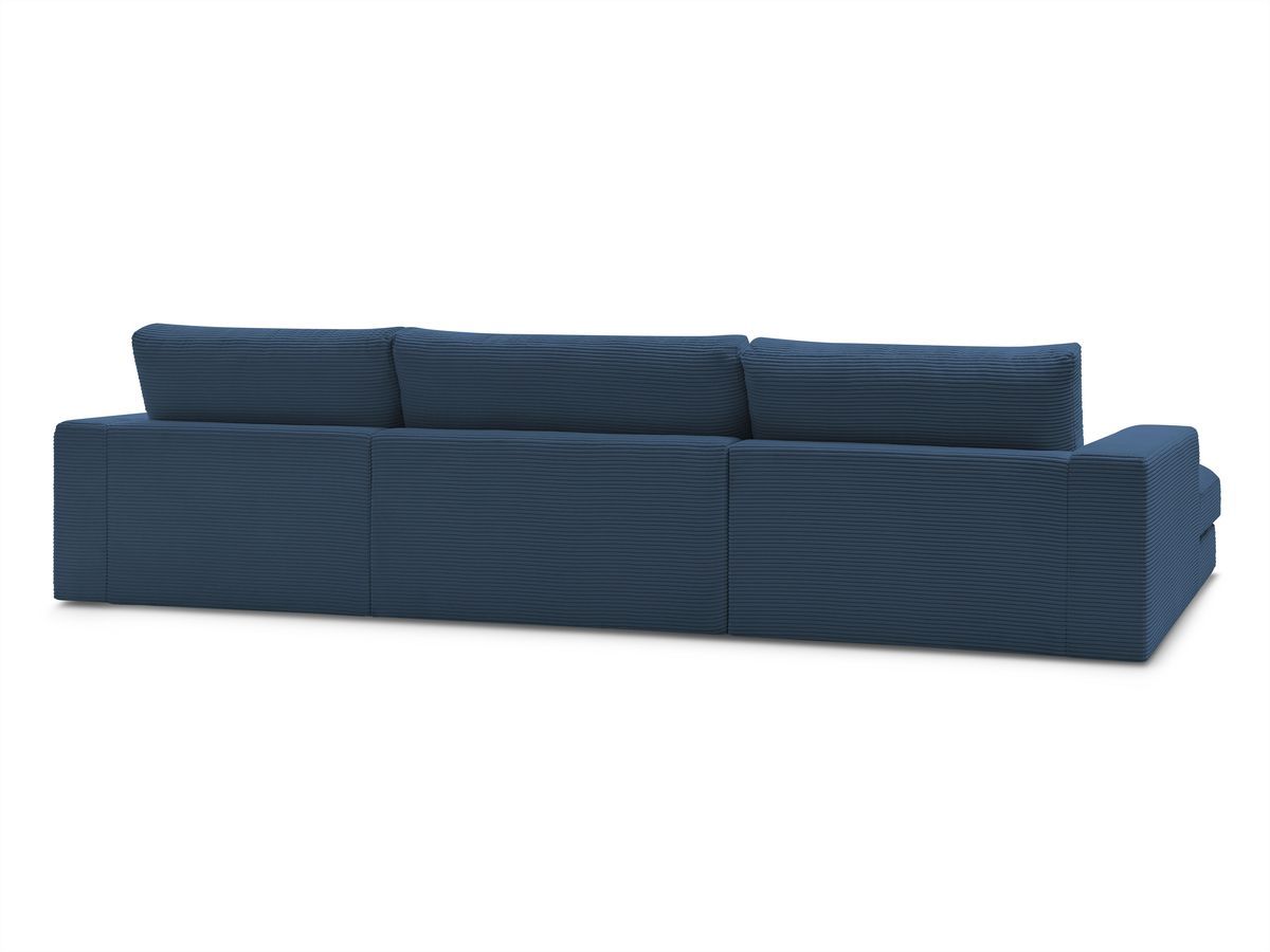 LEONARD vaste compacte panoramische bank in corduroy