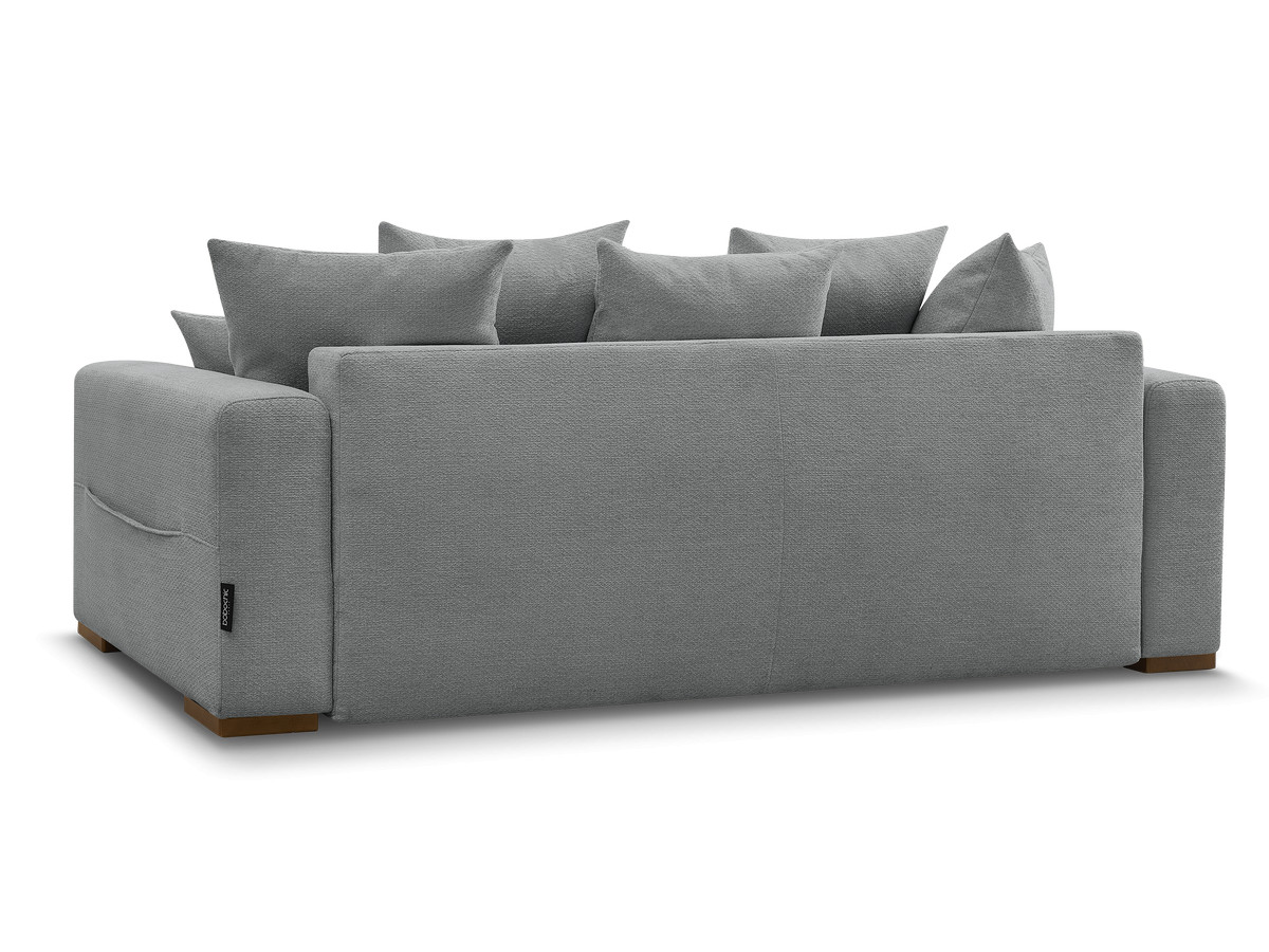 Canapé droit convertible SIDONIE tissu chiné