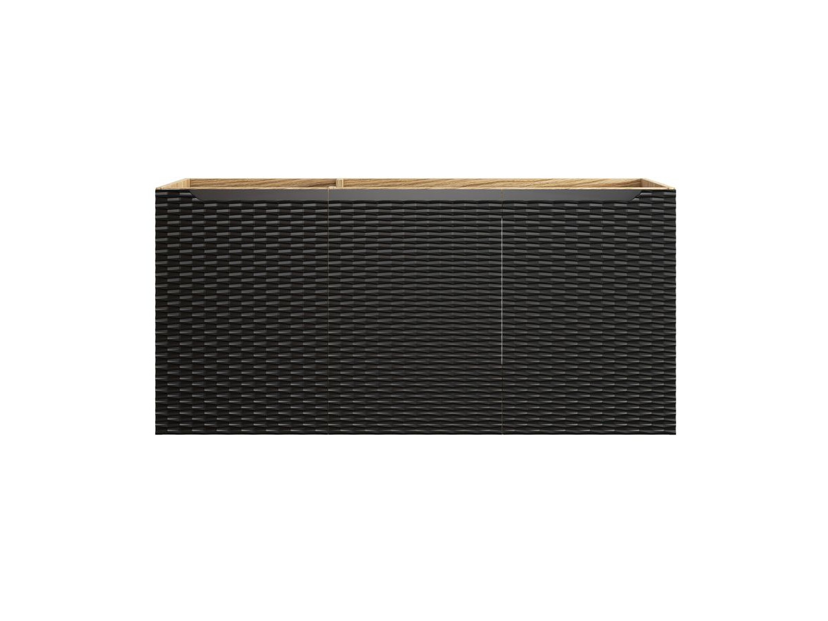 EMORY zwarte badkamerkast 120 cm