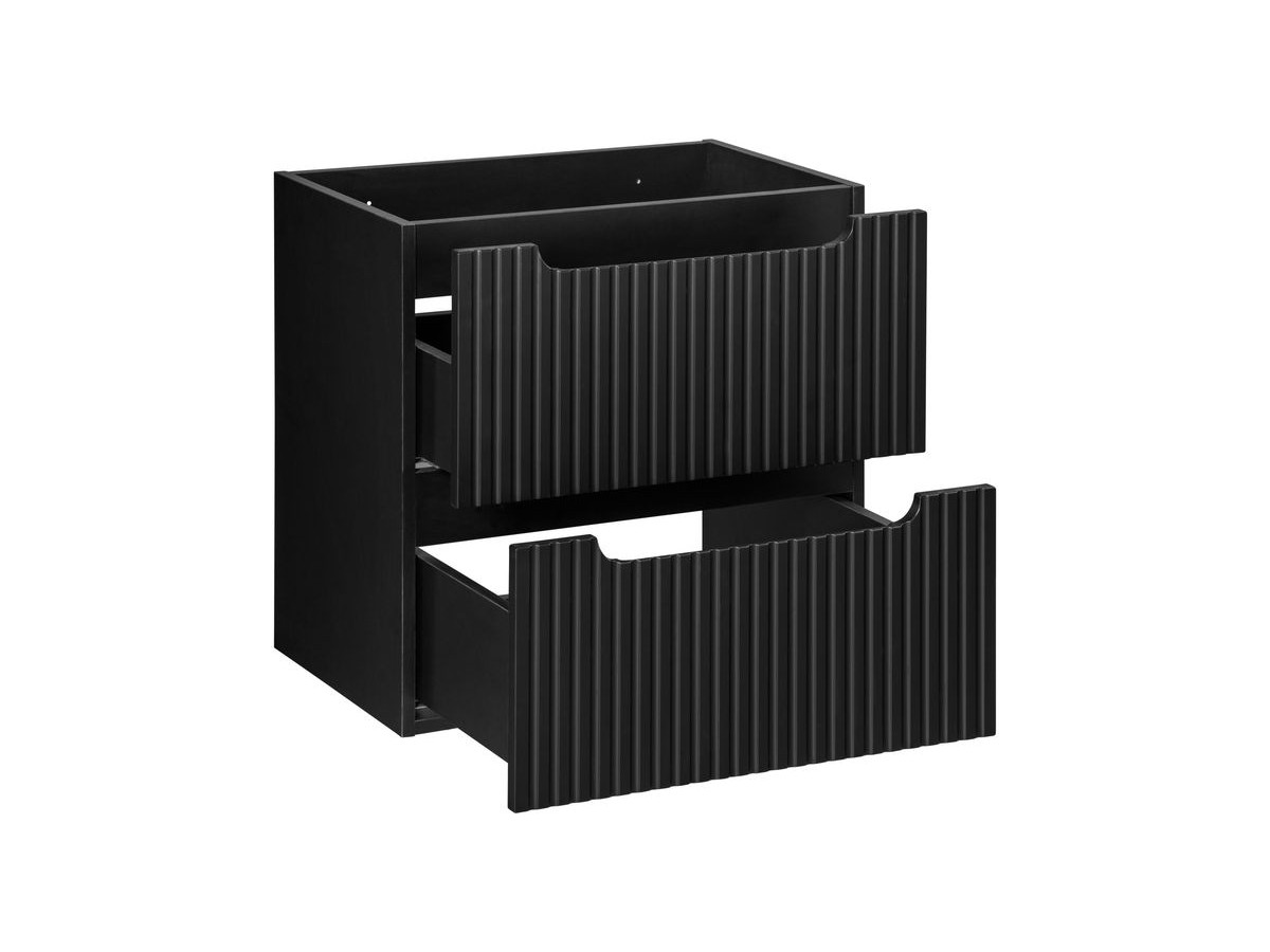 YOUNA zwarte badkamerkast 120 cm