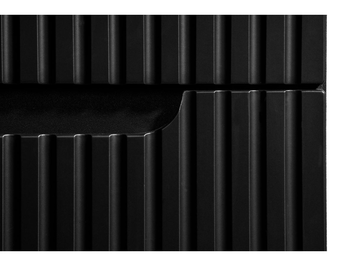 YOUNA zwarte badkamerkast 120 cm