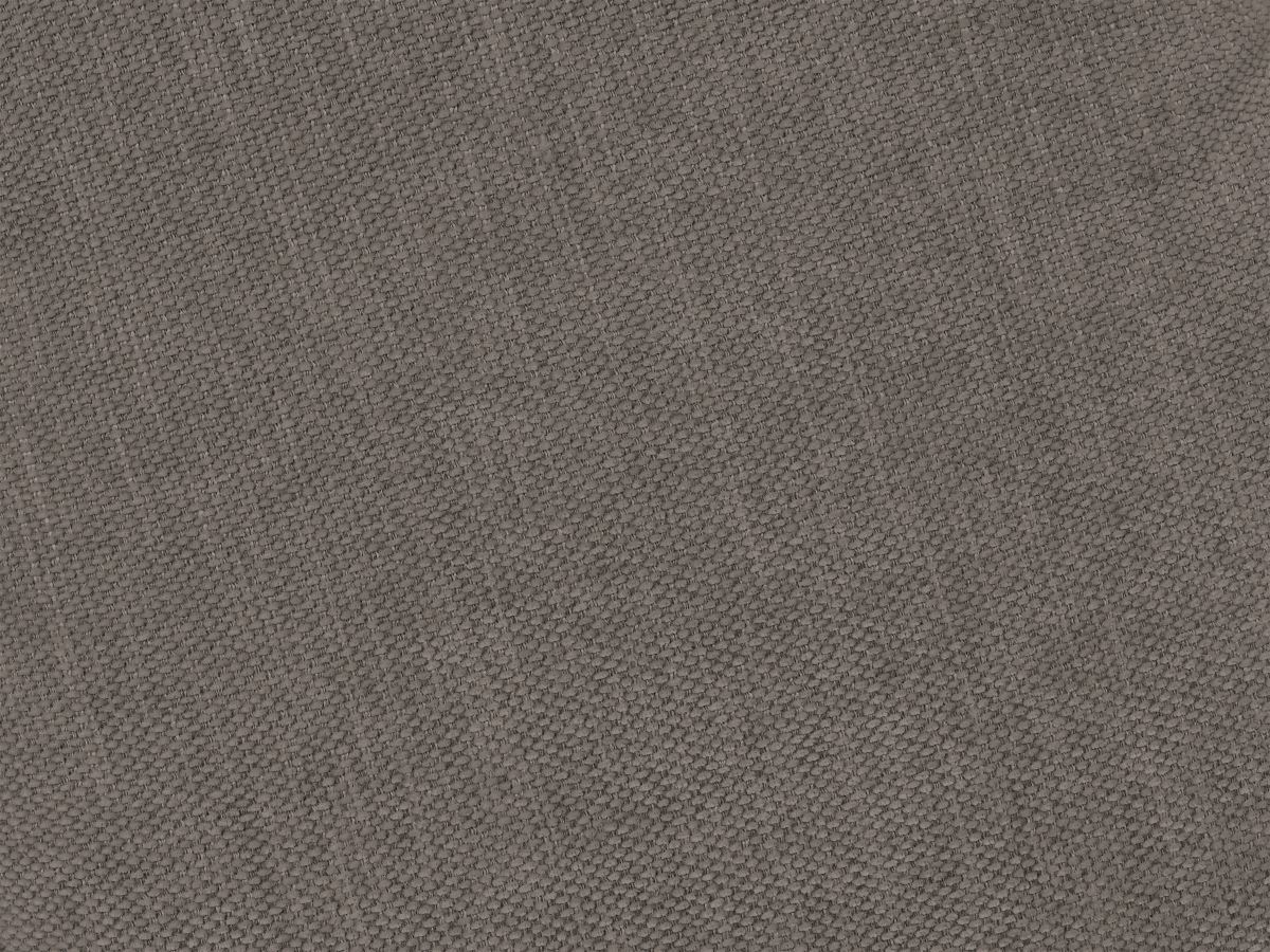 Canapé d'angle fixe EVEREST tissu chiné - Orange - Angle droit - 10 coussins