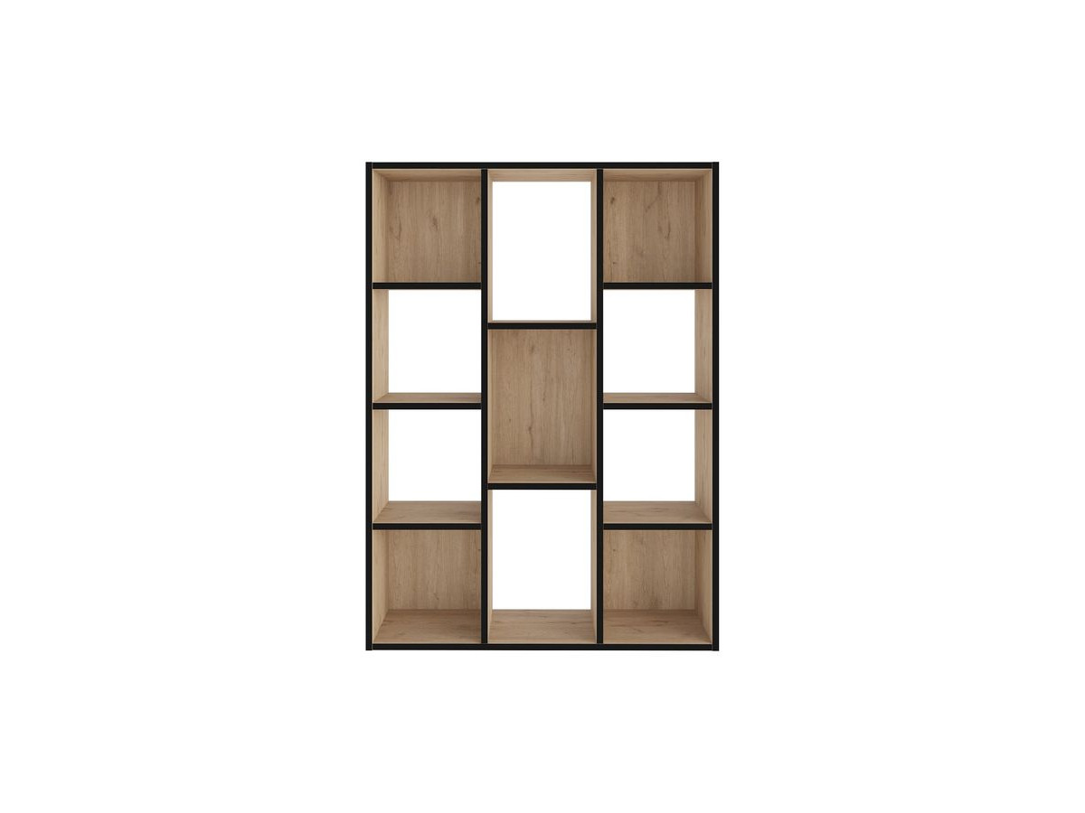 Bibliothèque réversible H.180 cm KAJAK effet chêne