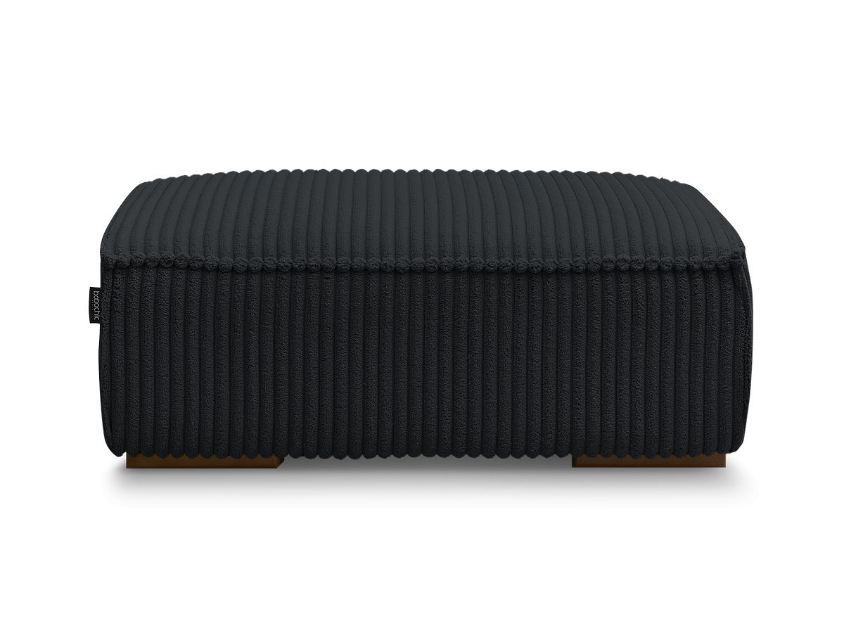 Pouf CHELSEA gros côtelé doux