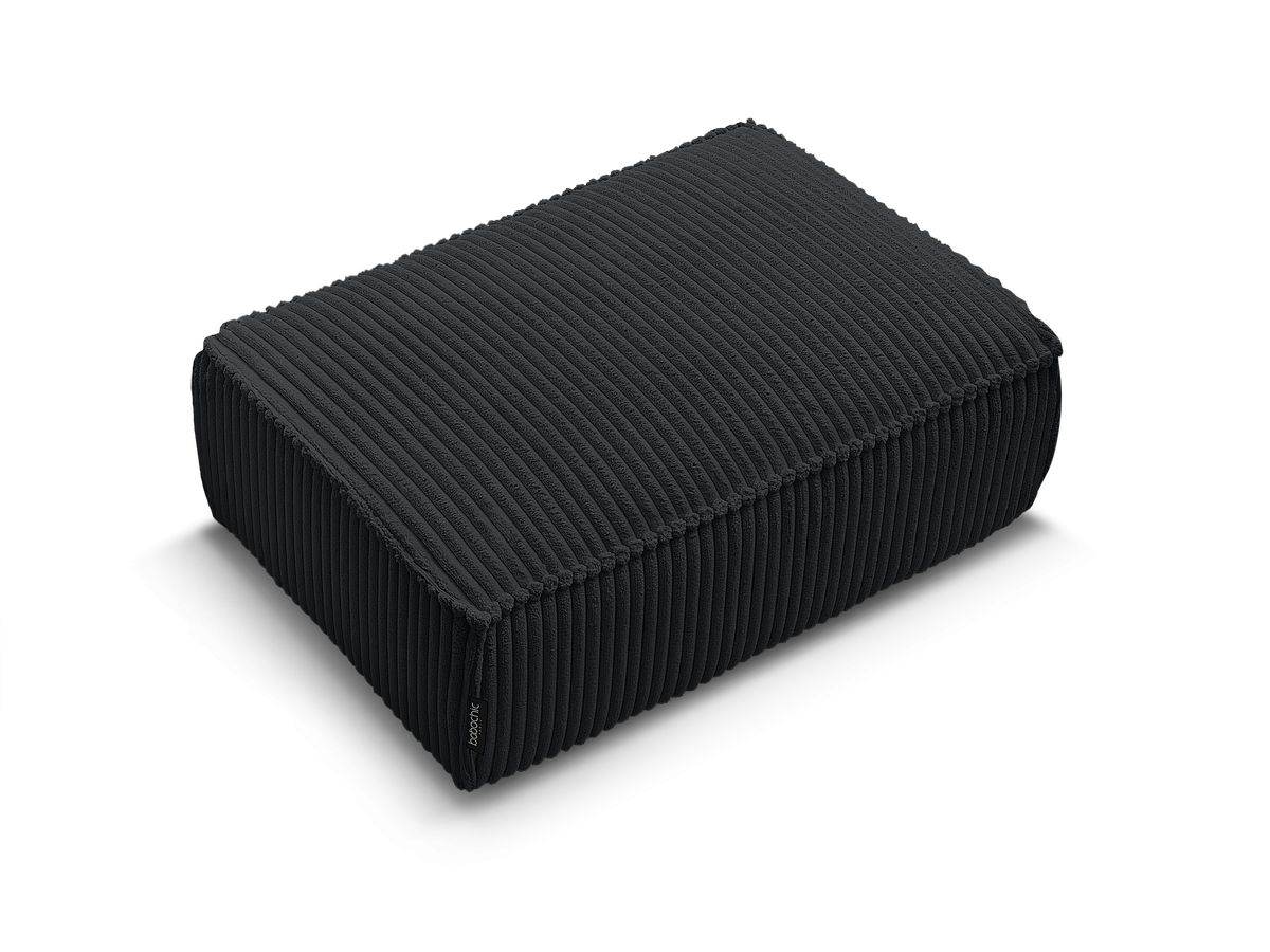 Pouf CHELSEA gros côtelé doux