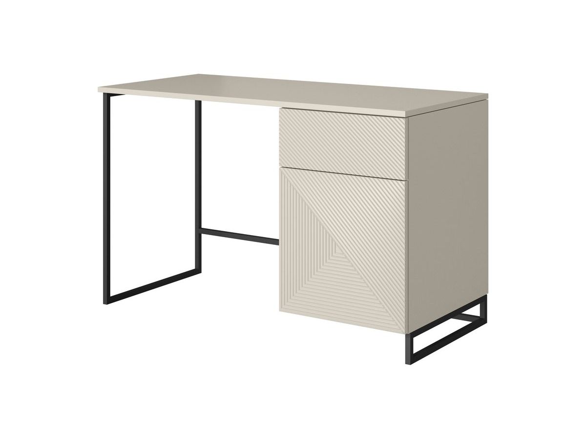 ALICE bureau met 1 deur en 1 lade, metalen poten
