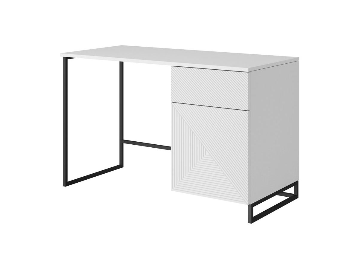 ALICE bureau met 1 deur en 1 lade, metalen poten