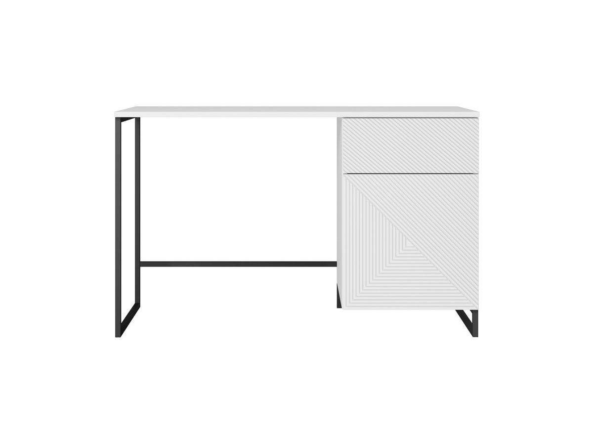 ALICE bureau met 1 deur en 1 lade, metalen poten