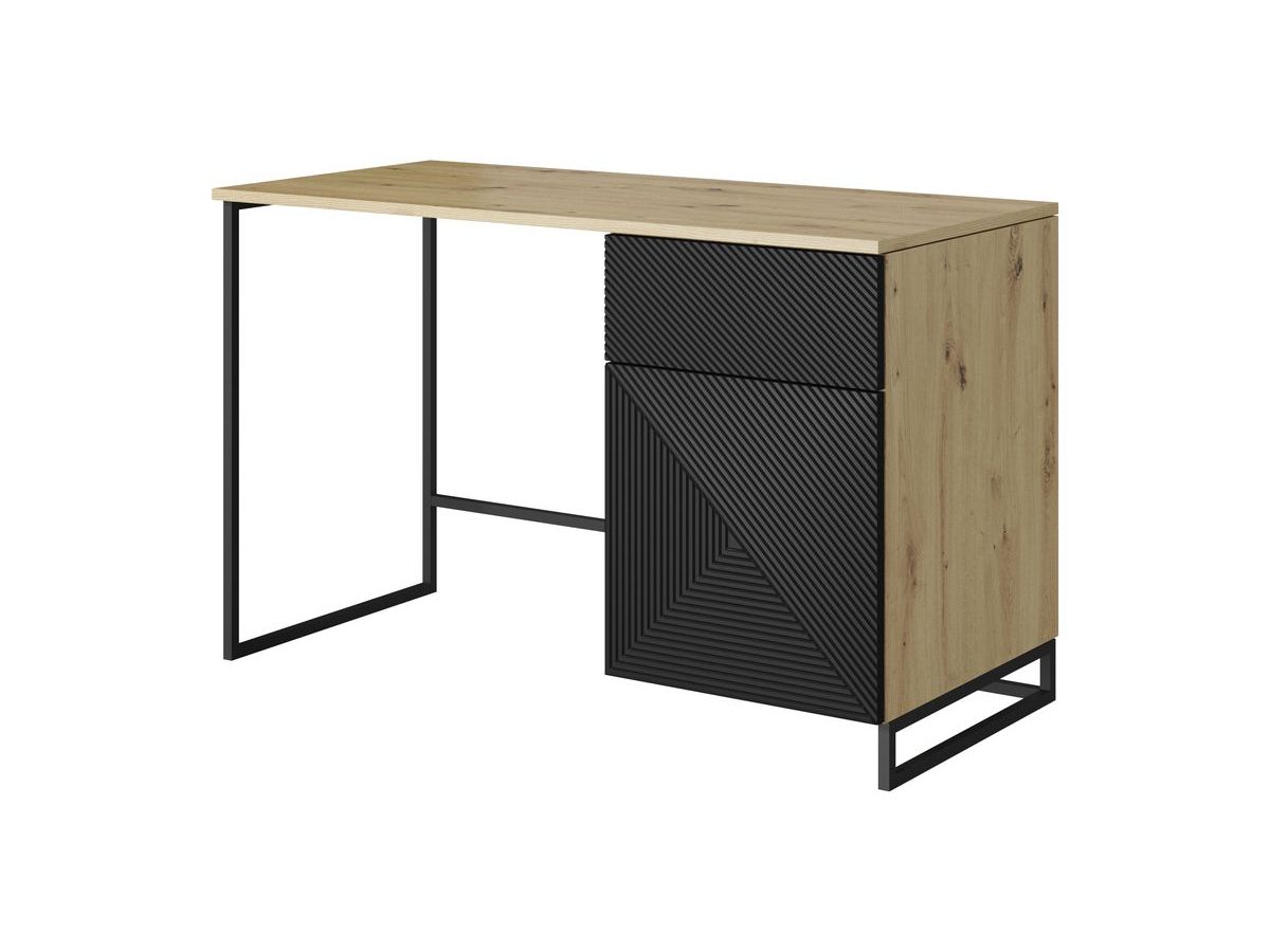 ALICE bureau met 1 deur en 1 lade, metalen poten