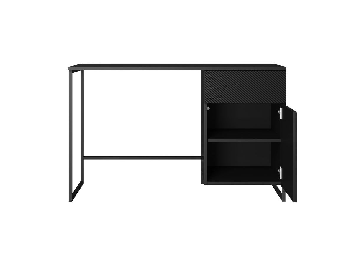 ALICE bureau met 1 deur en 1 lade, metalen poten