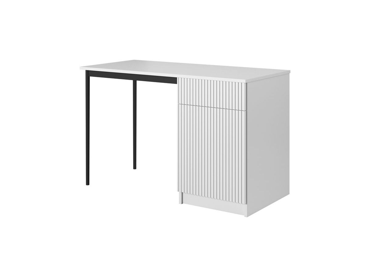 KASHA bureau met 1 deur en 1 lade, zwarte poten