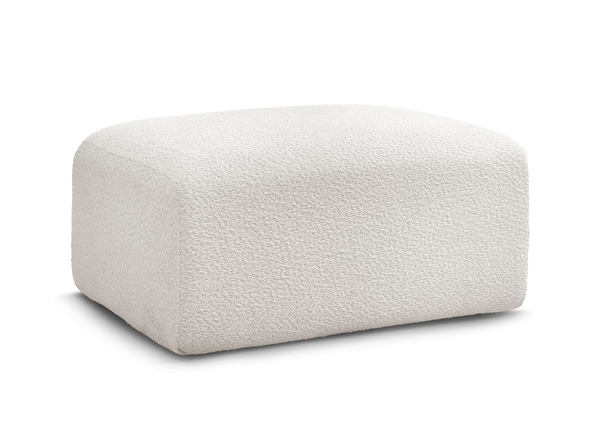 Pouf TINA tissu bouclette