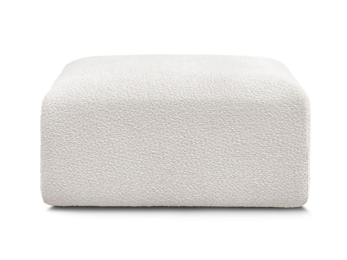 Pouf TINA tissu bouclette
