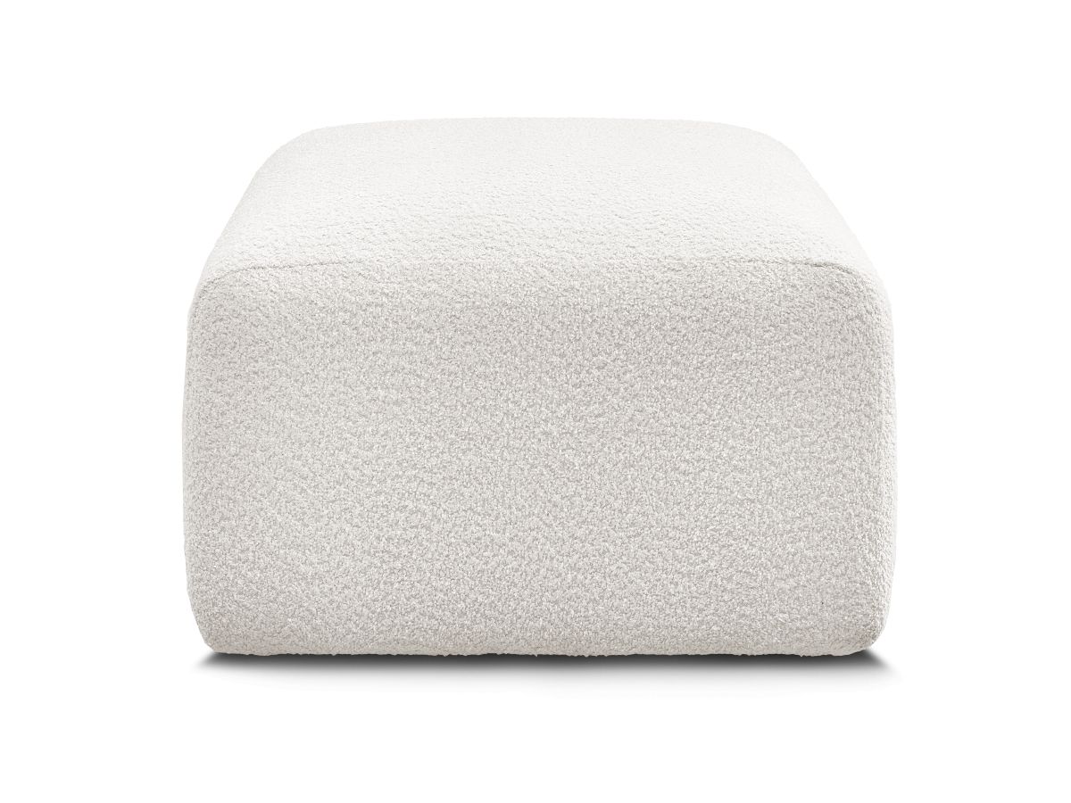 Pouf TINA tissu bouclette