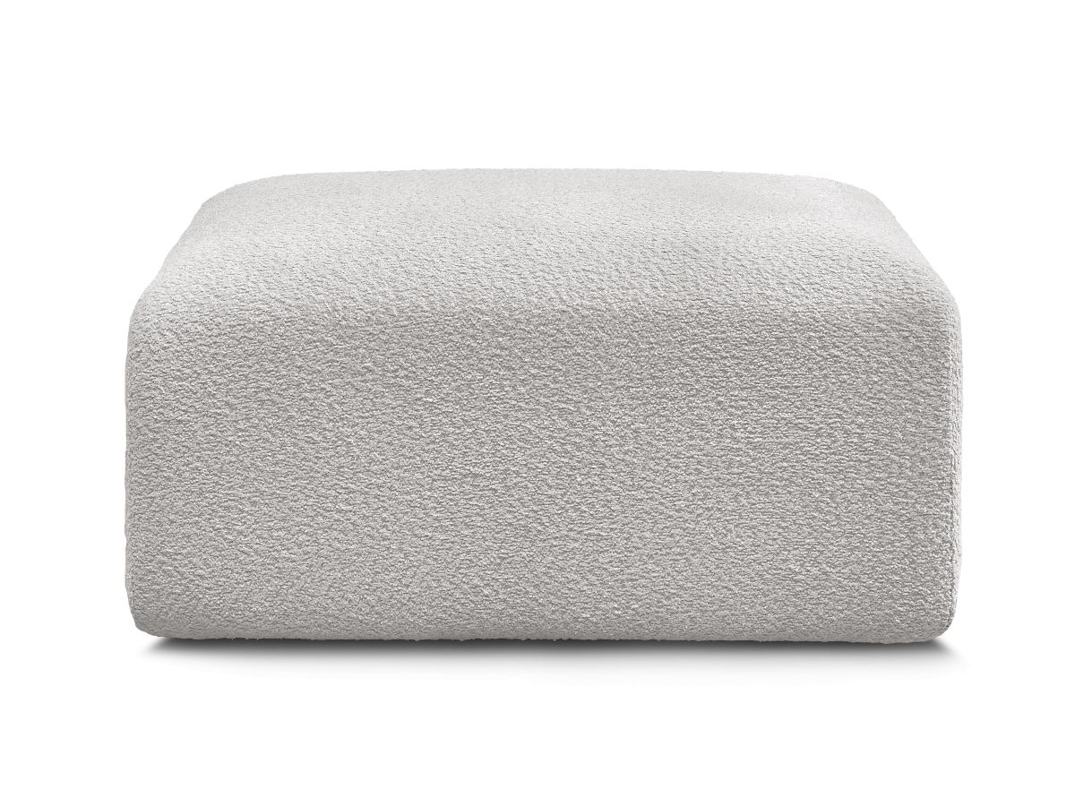 Pouf TINA tissu bouclette