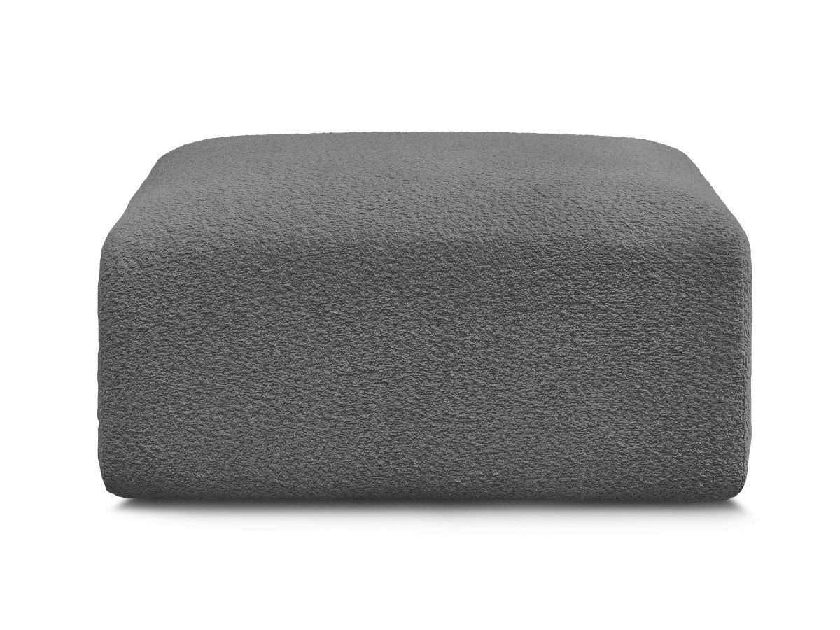 Pouf TINA tissu bouclette