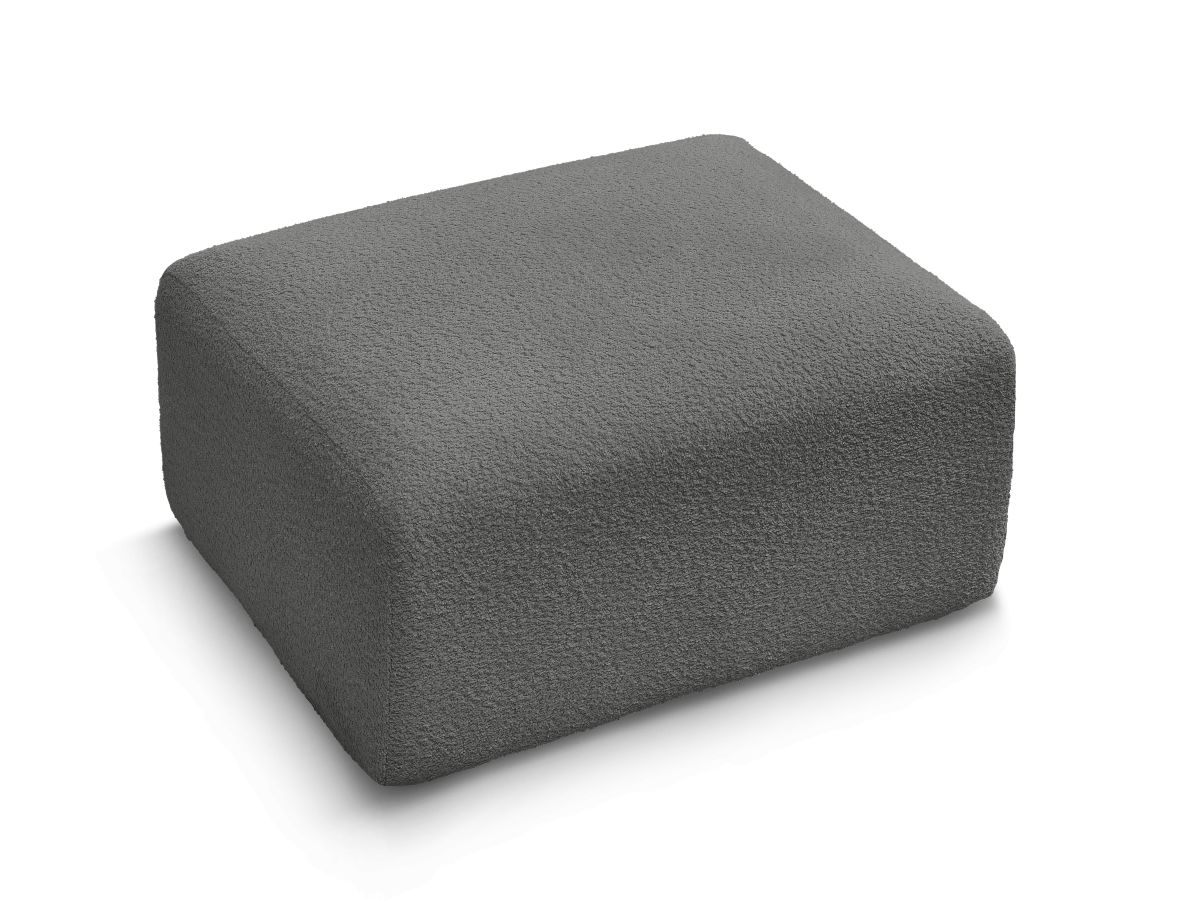 Pouf TINA tissu bouclette