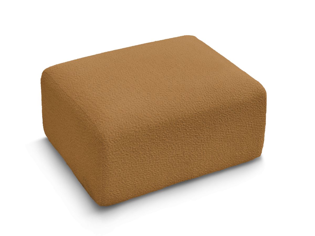Pouf TINA tissu bouclette
