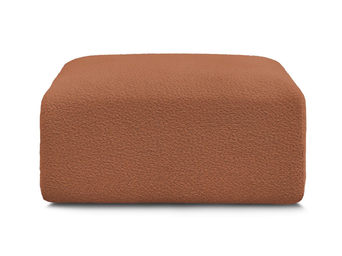 Pouf TINA tissu bouclette