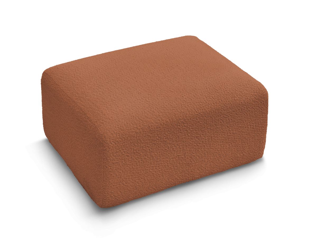 Pouf TINA tissu bouclette