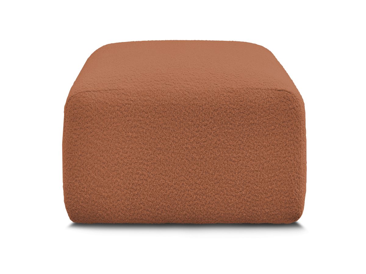 Pouf TINA tissu bouclette