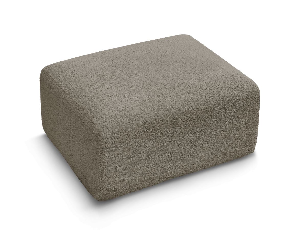 Pouf TINA tissu bouclette