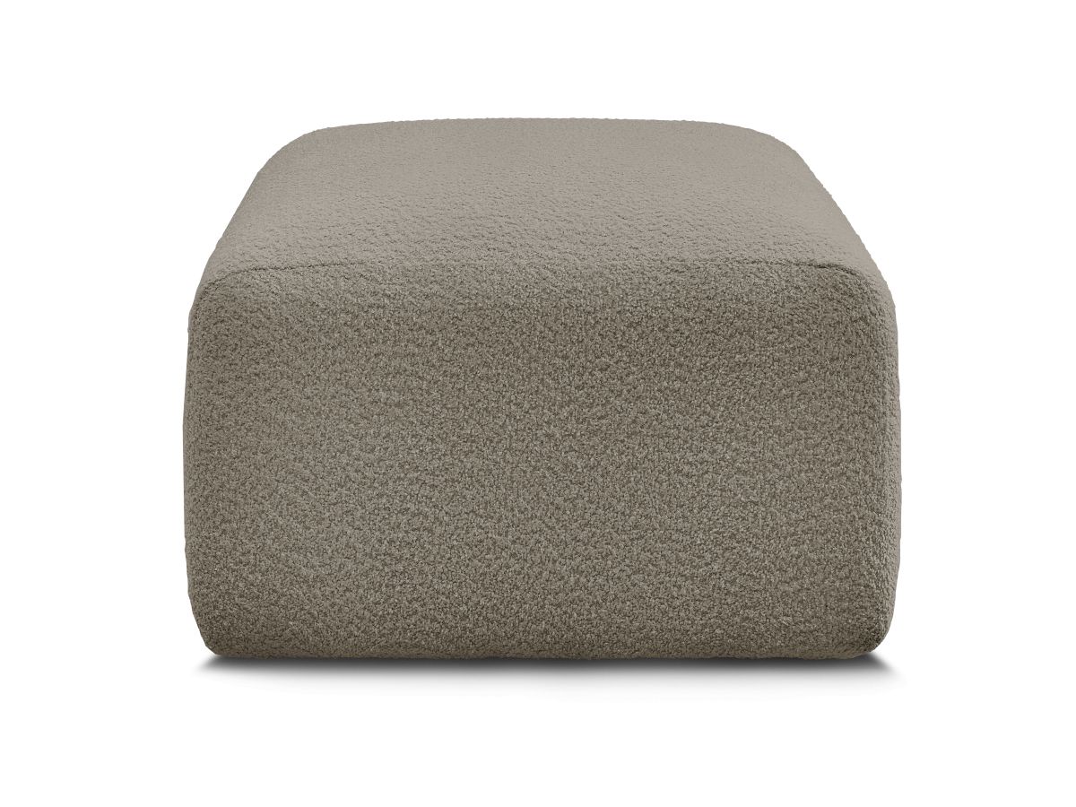 Pouf TINA tissu bouclette