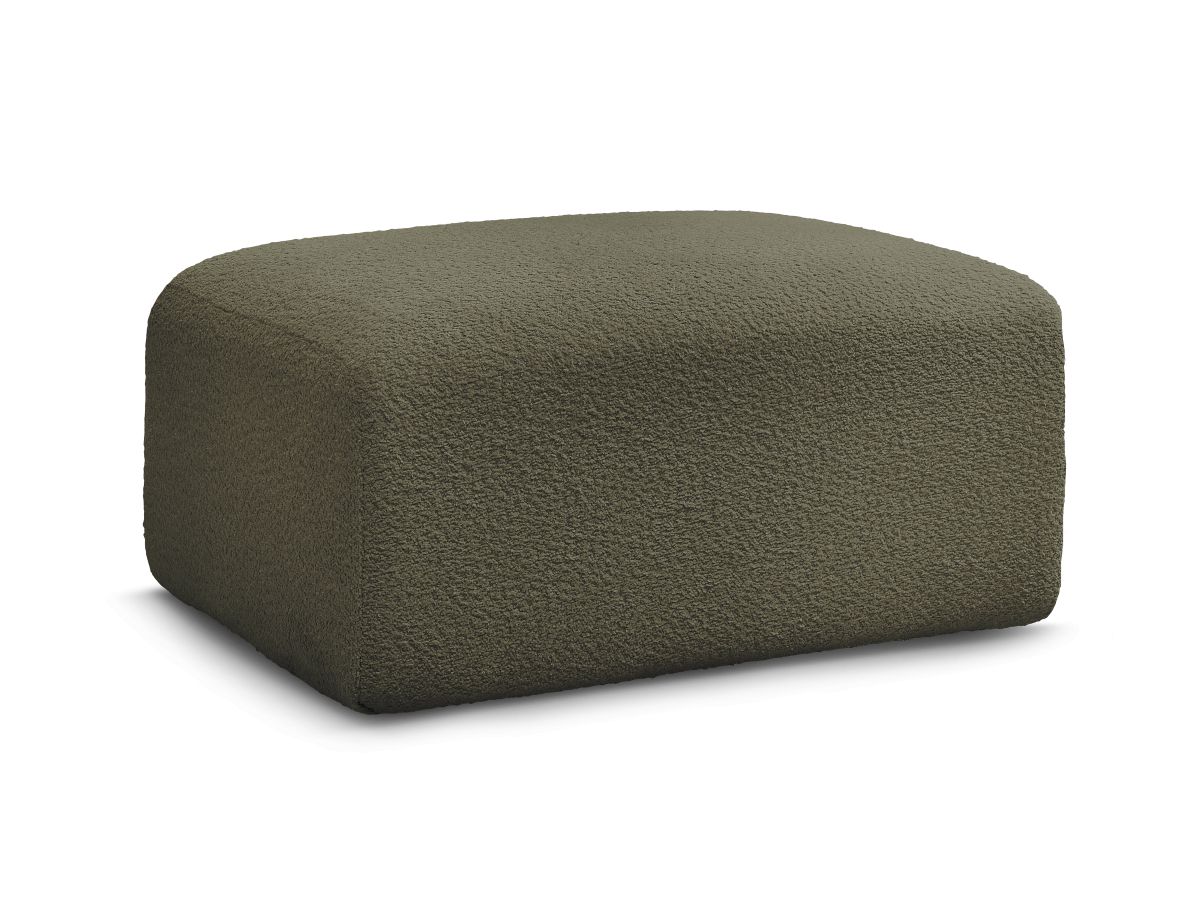 Pouf TINA tissu bouclette