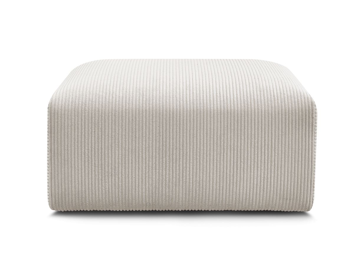 Pouf TINA velours côtelé
