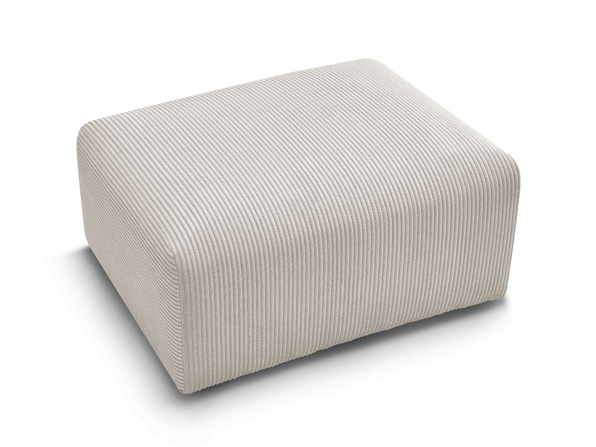 Pouf TINA velours côtelé