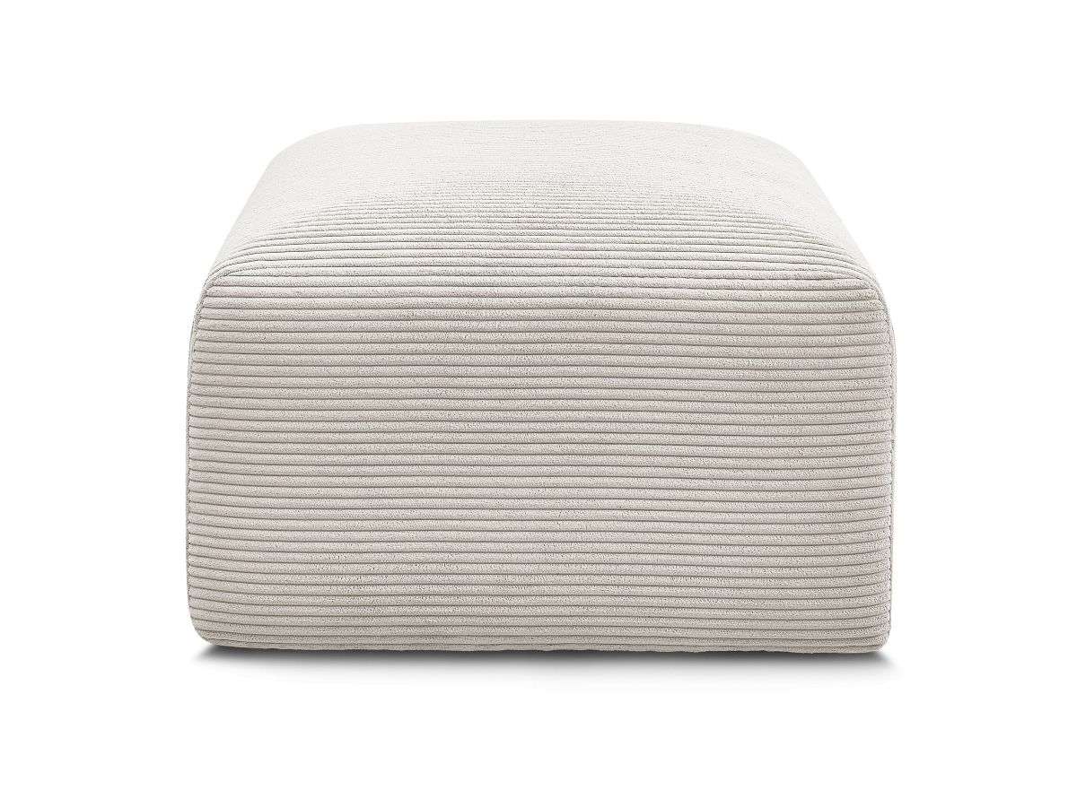 Pouf TINA velours côtelé