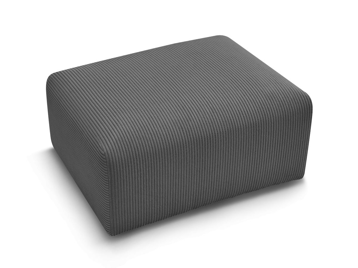Pouf TINA velours côtelé