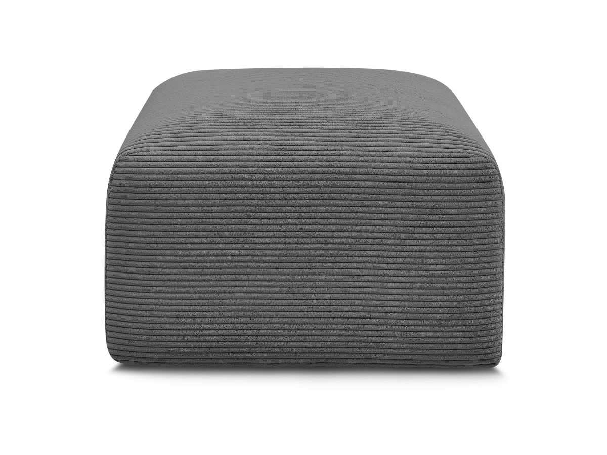 Pouf TINA velours côtelé