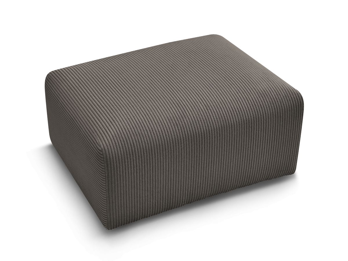 Pouf TINA velours côtelé