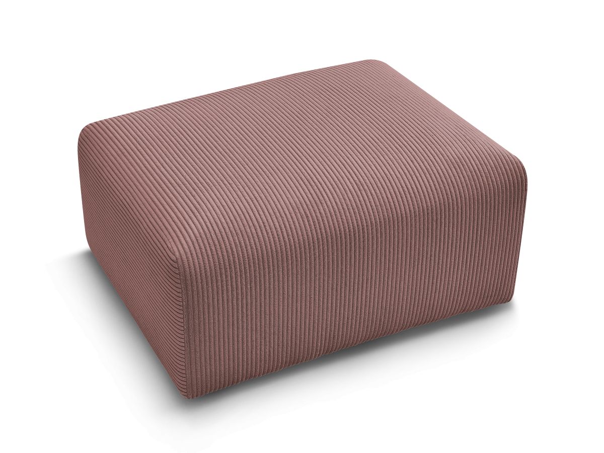 Pouf TINA velours côtelé
