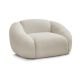 Fauteuil TINA tissu bouclette