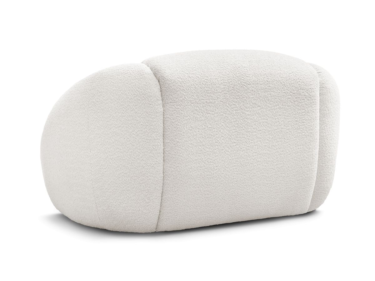 Fauteuil TINA tissu bouclette