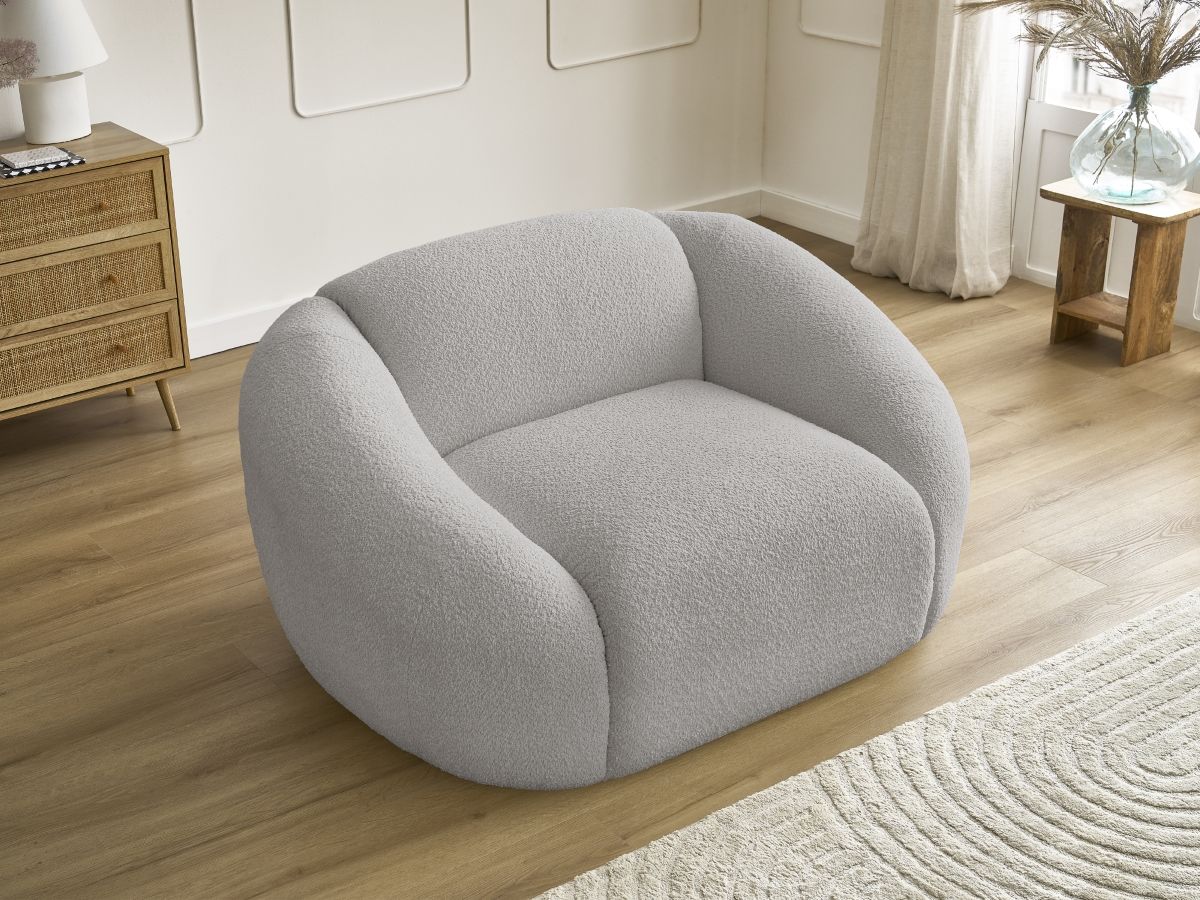 TINA fauteuil in badstof