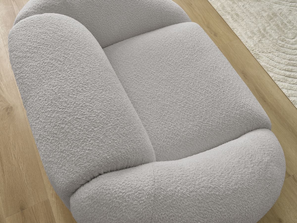 TINA fauteuil in badstof