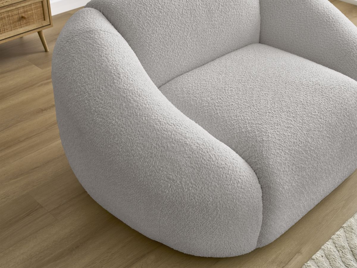 TINA fauteuil in badstof