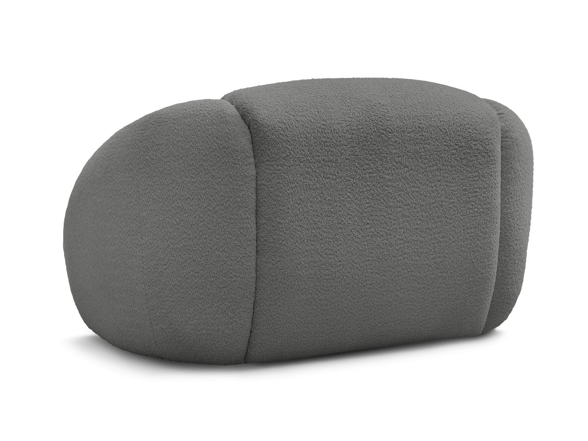 Fauteuil TINA  tissu bouclette