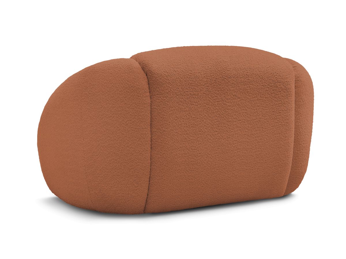 Fauteuil TINA  tissu bouclette