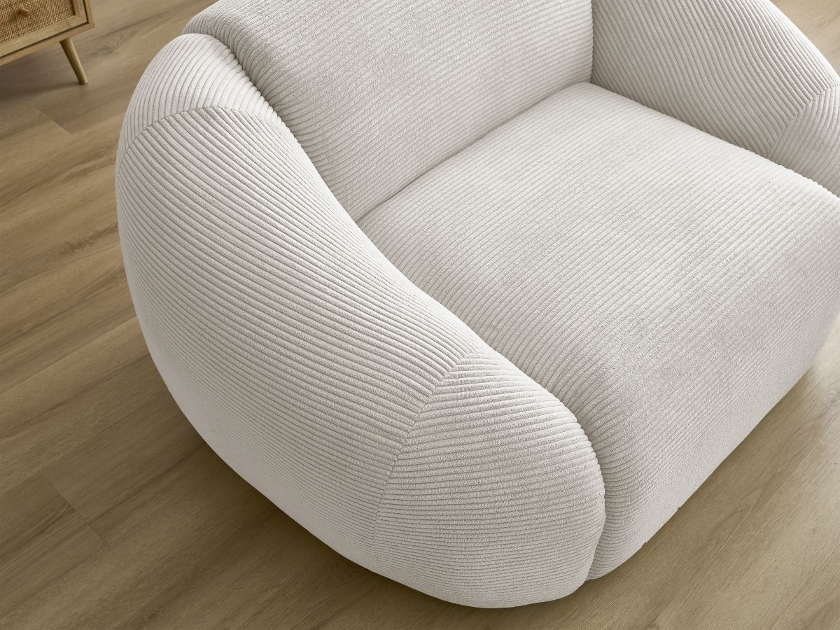 TINA corduroy fauteuil