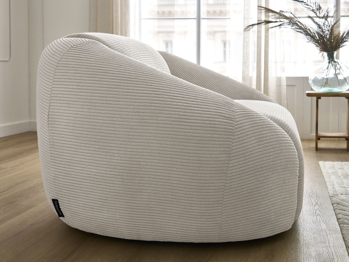 TINA corduroy fauteuil