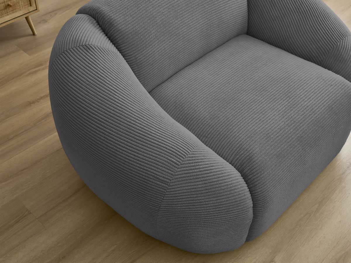 TINA corduroy fauteuil