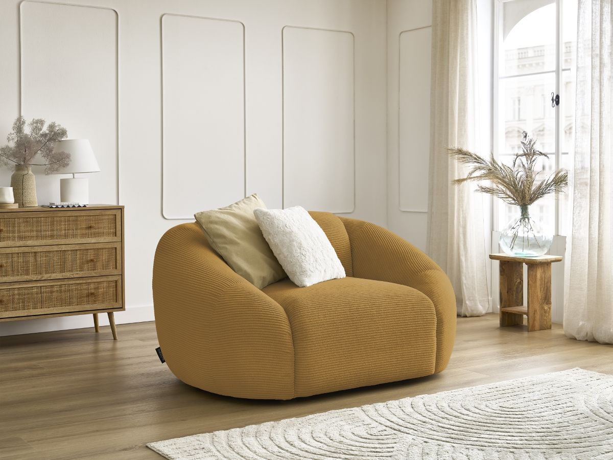 TINA corduroy fauteuil