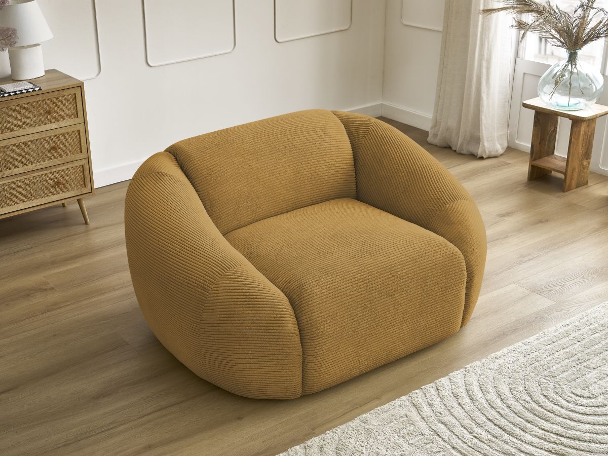 TINA corduroy fauteuil