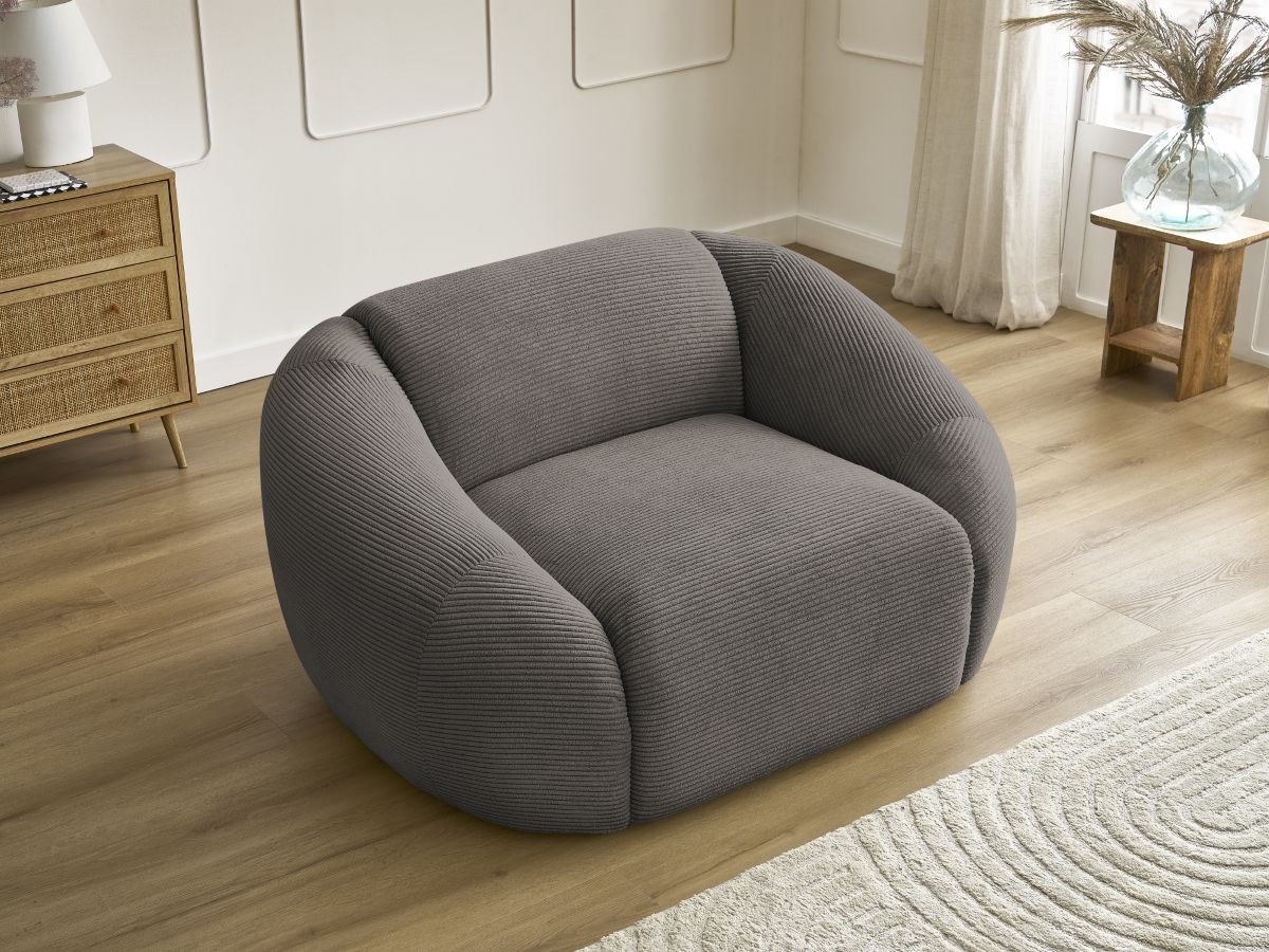TINA corduroy fauteuil