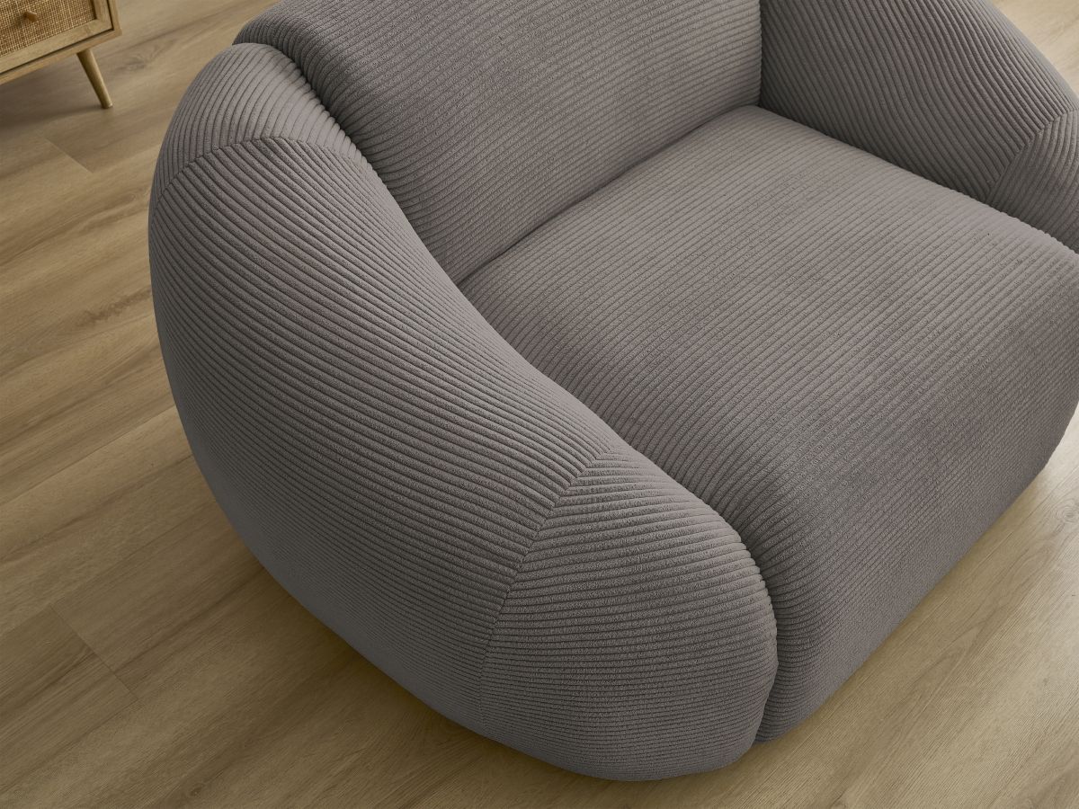 TINA corduroy fauteuil